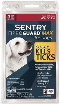 Фото Sentry Краплі FiproGuard Max для собак 20-40 кг 1 шт.