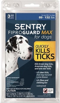 Фото Sentry Краплі FiproGuard Max для собак 40-60 кг 1 шт.