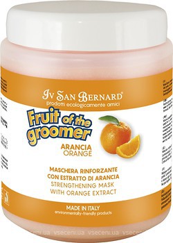 Фото Iv San Bernard Маска Fruit Of The Groomer Orange 1 л (NMASAR1000)