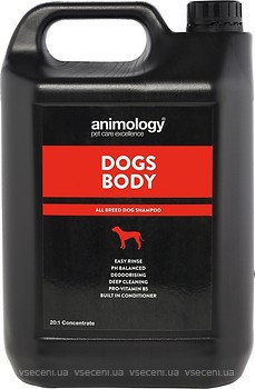 Фото Animology Шампунь Dogs Body Shampoo 5 л