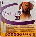 Фото Ceva Краплі Vectra 3D для собак 1.5-4 кг 3 шт.