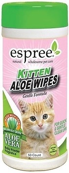 Фото Espree Вологі серветки Kitten Wipes 50 шт (e01420)