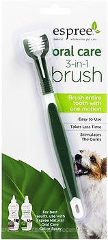 Фото Espree Зубна щітка Oral Care 3 in 1 Brush (e03063)