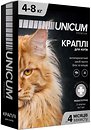 Фото UNICUM Капли Premium для котов 4-8 кг 3 шт. (UN-005)