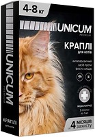 Фото UNICUM Краплі Premium для котів 4-8 кг 3 шт. (UN-005)