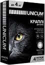 Фото UNICUM Капли Premium для котов до 4 кг 3 шт. (UN-004)