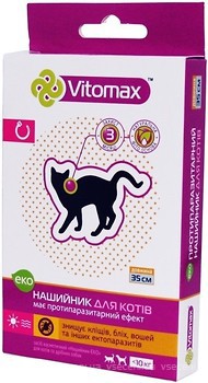 Фото Vitomax Еко-нашийник для кішок 35 см