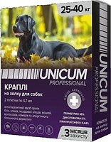 Фото UNICUM Краплі Pro для собак 25-40 кг 3 шт. (UN-088)