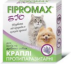 Фото Fipromax Краплі Біо для котів та дрібних собак 2 шт.