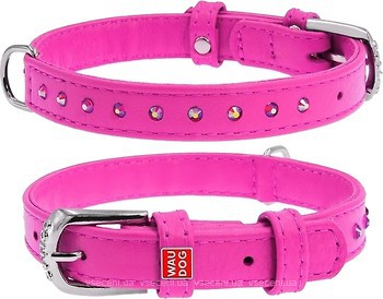 Фото Collar Класичний Glamour 27-36 см / 15 мм рожевий (32777)