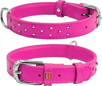 Фото Collar Классический Glamour 38-49 см / 20 мм розовый (32797)