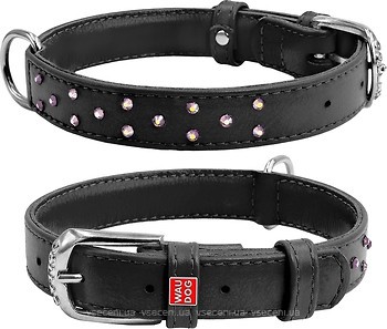 Фото Collar Классический Glamour 38-49 см / 20 мм черный (32791)