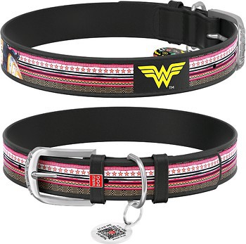 Фото Collar Класичний Waudog Design 46-60 см / 35 мм чорний (0035-1009-01)