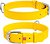 Фото Collar Классический Waudog Glamour 30-39 см / 20 мм желтый (32938)