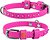 Фото Collar Классический Waudog Glamour 18-21 см / 9 мм розовый (32507)