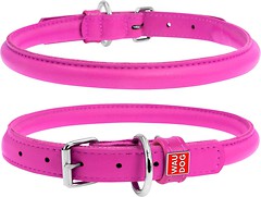 Фото Collar Класичний Waudog Glamour 33-41 см / 10 мм рожевий (35057)