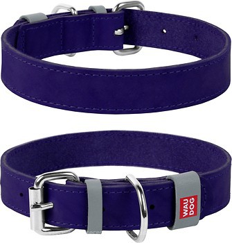 Фото Collar Классический Waudog Classic 46-60 см / 35 мм фиолетовый (02399)