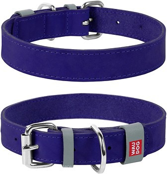 Фото Collar Классический Waudog Classic 21-29 см / 12 мм фиолетовый (02029)