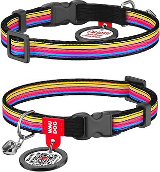 Фото Collar Класичний Waudog Nylon 20-30 см / 10 мм (5268)