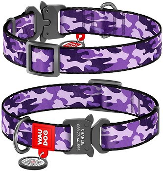 Фото Collar Классический Waudog Nylon 24-40 см / 20 мм (5101)