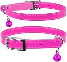 Фото Collar Класичний Waudog Glamour 22-30 см / 9 мм рожевий (32487)