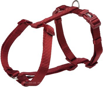 Фото Trixie Шлея Premium H-Harness L-XL 75-120 см / 25 мм burgundy (203500)