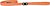 Фото Collar Поводок классический Брезент 2 м / 35 мм оранжевый (03444)