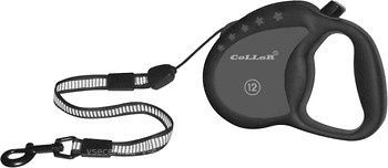 Фото Collar Поводок-рулетка тросовая Control S 5 м / 12 кг черная (81131)