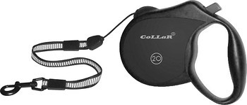 Фото Collar Поводок-рулетка тросовая Control M 5 м / 20 кг черный (81111)