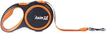 Фото AnimAll Поводок-рулетка ленточная 5 м / 50 кг оранжевый (60703)