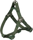 Фото Trixie Шлея Premium One Touch Harness L 65-80 см / 25 мм forest (204619)