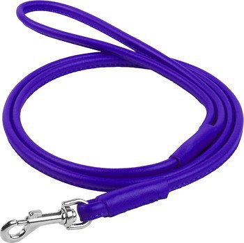 Фото Collar Повідок класичний Waudog Glamour 1.83 м / 10 мм фіолетовий (34409)