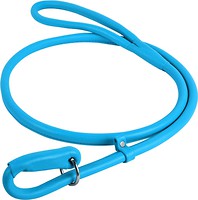 Фото Collar Поводок-ринговка Waudog Glamour 1.83 м / 10 мм голубой (34472)