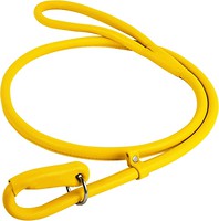 Фото Collar Повідок-ринговка Waudog Glamour 1.83 м / 10 мм жовтий (34478)