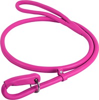 Фото Collar Поводок-ринговка Waudog Glamour 1.83 м / 10 мм розовый (34477)