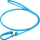 Фото Collar Повідок-ринговка Waudog Glamour 1.83 м / 6 мм блакитний (34452)