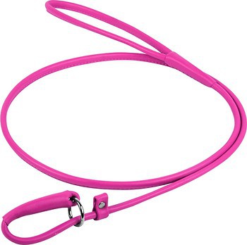 Фото Collar Поводок-ринговка Waudog Glamour 1.83 м / 8 мм розовый (34467)