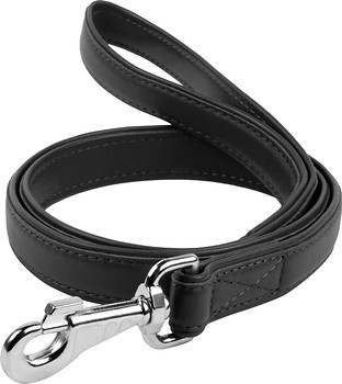 Фото Collar Повідок класичний Waudog Classic 1.22 м / 25 мм чорний (33761)