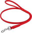 Фото Collar Поводок классический Waudog Glamour 1.22 м / 6 мм красный (33803)