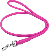Фото Collar Поводок классический Waudog Glamour 1.22 м / 4 мм розовый (33887)