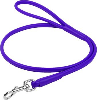 Фото Collar Поводок классический Waudog Glamour 1.22 м / 6 мм фиолетовый (33809)