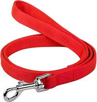 Фото Collar Поводок классический Dog Extreme 1.22 м / 20 мм красный (42983)