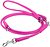 Фото Collar Поводок-перестежка Waudog Glamour 1.83 м / 10 мм розовый (33987)