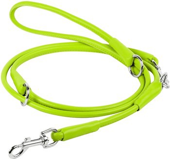 Фото Collar Повідок-перестібка Waudog Glamour 1.83 м / 6 мм салатовий (33975)