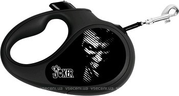 Фото Collar Повідок-рулетка стрічкова Waudog Printed L 5 м / 50 кг (8126-1027-01)