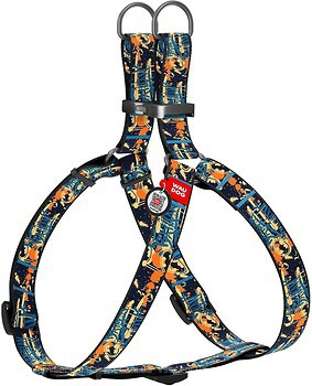 Фото Collar Шлея Waudog Nylon 50-80 см / 20 мм синій (0720-2002)