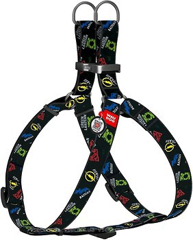 Фото Collar Шлея Waudog Nylon 40-55 см / 15 мм чорний (0715-2004)