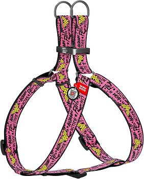 Фото Collar Шлея Waudog Nylon 50-80 см / 20 мм рожевий (0720-2007)
