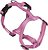 Фото Croci Шлея Soft Reflective H-Harness 25-40 см / 10 мм pink