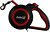 Фото AnimAll Поводок-рулетка ленточная Reflector 5 м / 25 кг красно-черная (143550)